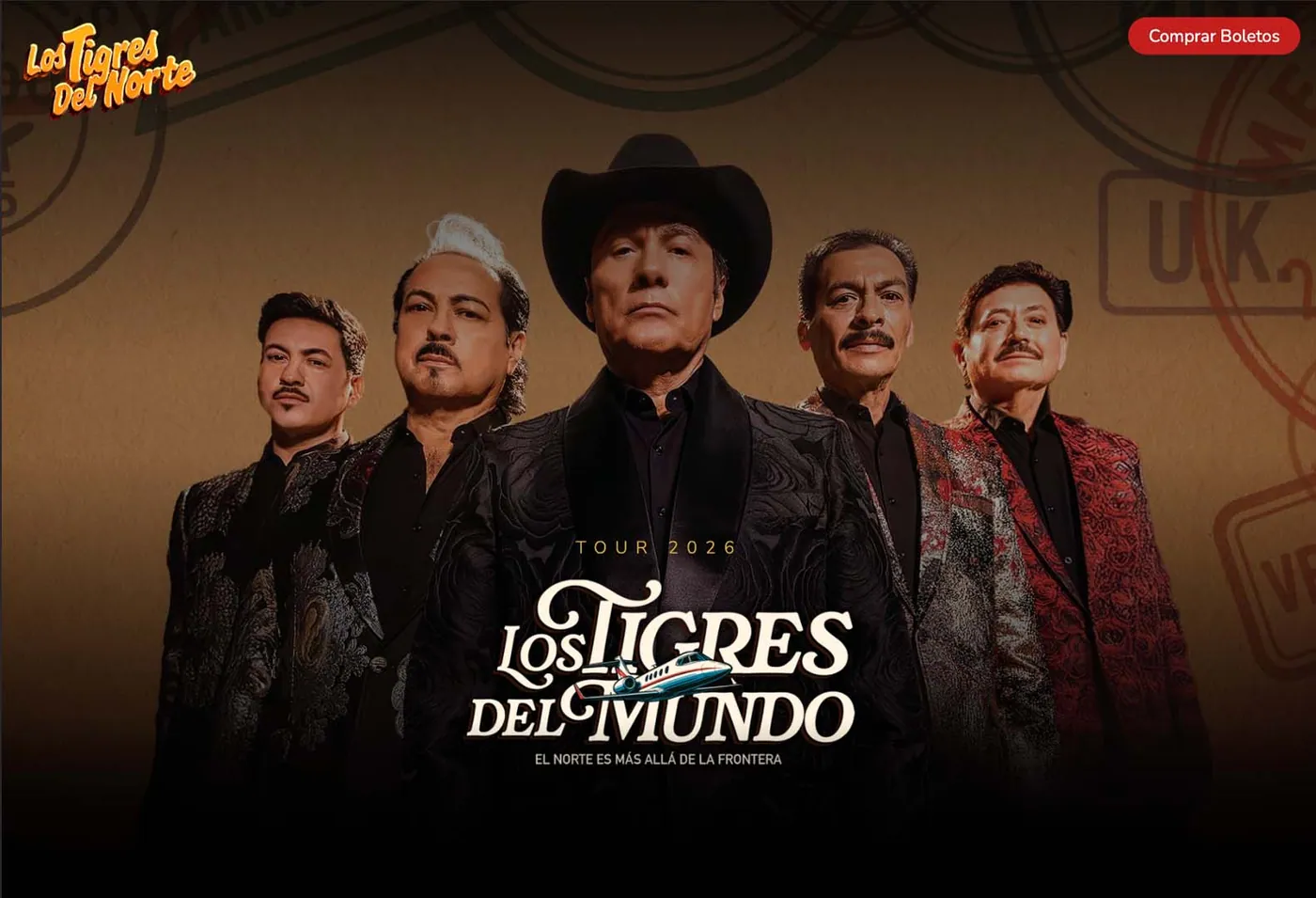 Los Tigres del Norte Tour 2026